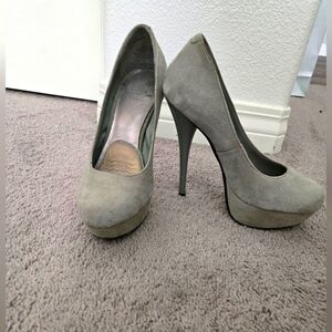 Gray Baker Heels Size 5